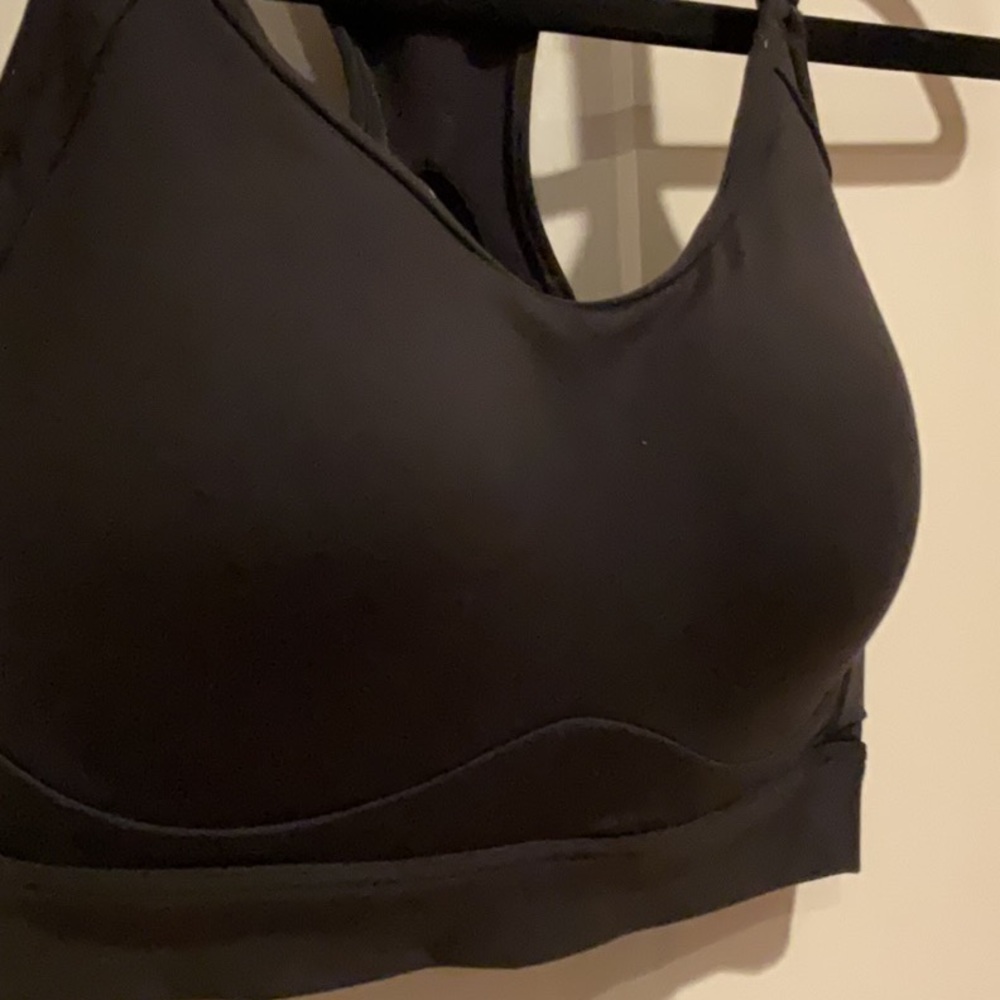 Gymshark Black Racerback Sports Bra